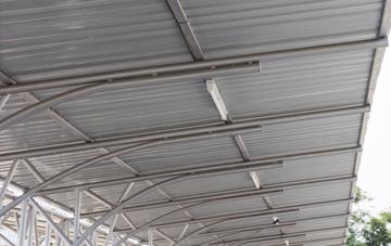 installing Higher Cransworth metal roofing